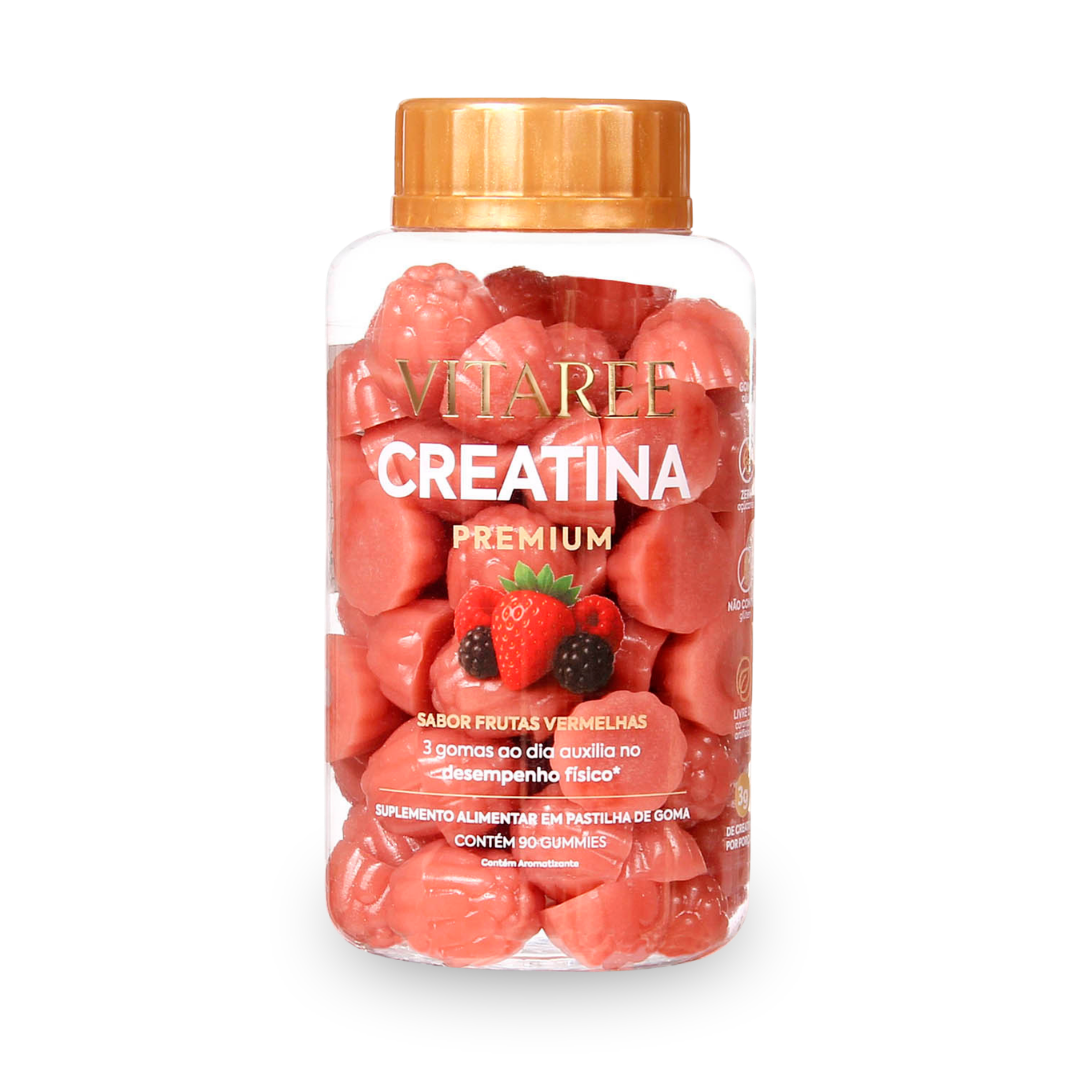 Vitaree Creatina Premium · Frutas Vermelhas